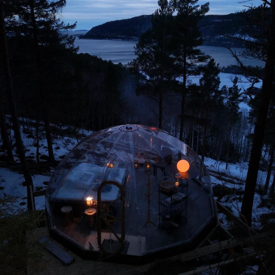 Sorfjorden Eye Iglo - Fosen Hotel Husby Exterior photo