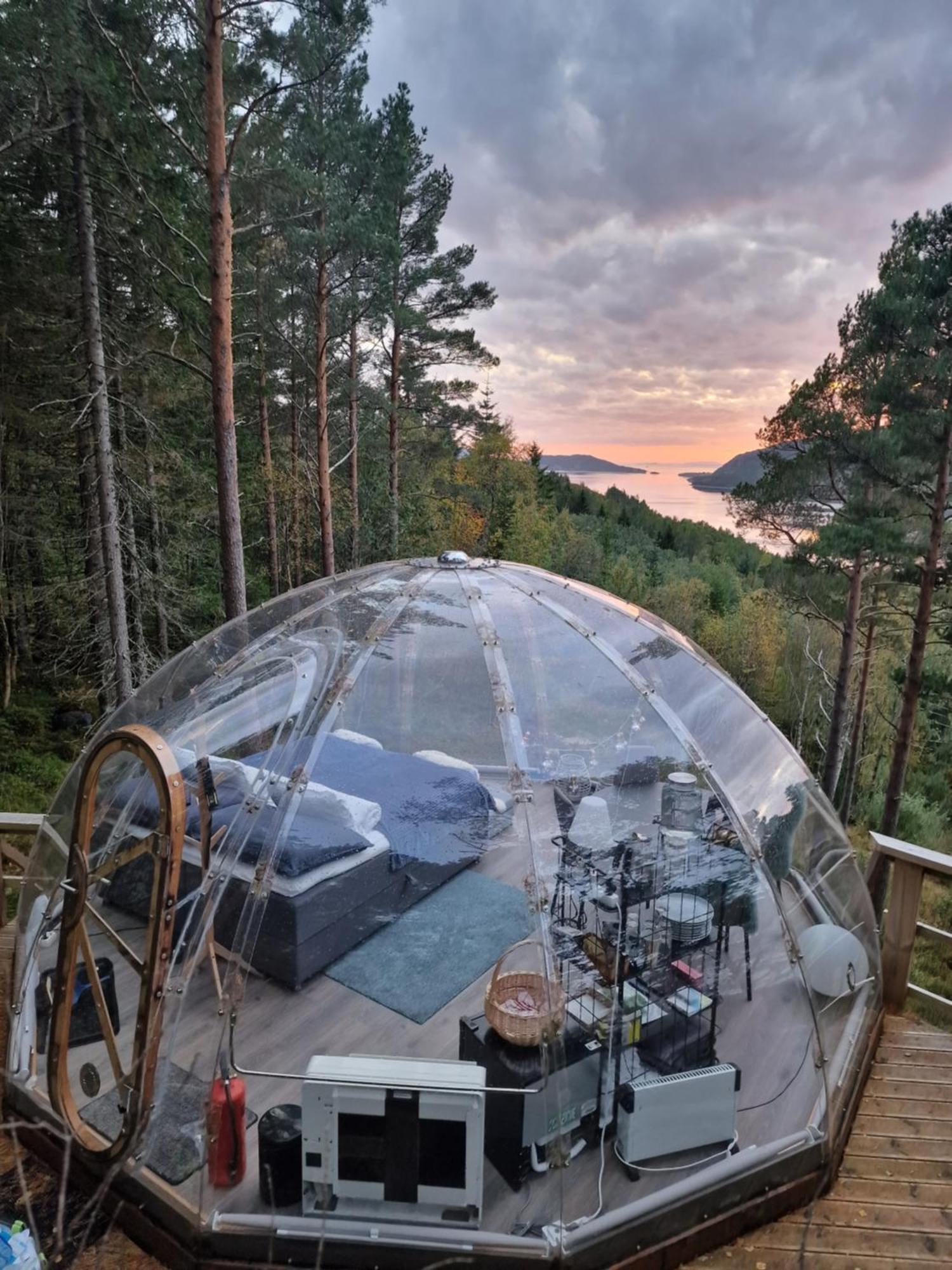 Sorfjorden Eye Iglo - Fosen Hotel Husby Exterior photo